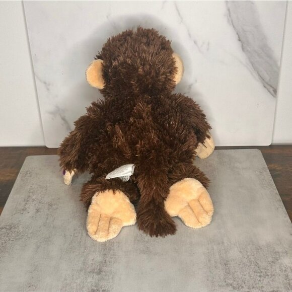 Ty Mookie Brown Plush Monkey Stuffed Toy 8" Polyester Fibers Plastic Beads Handm - Picture 12 of 14